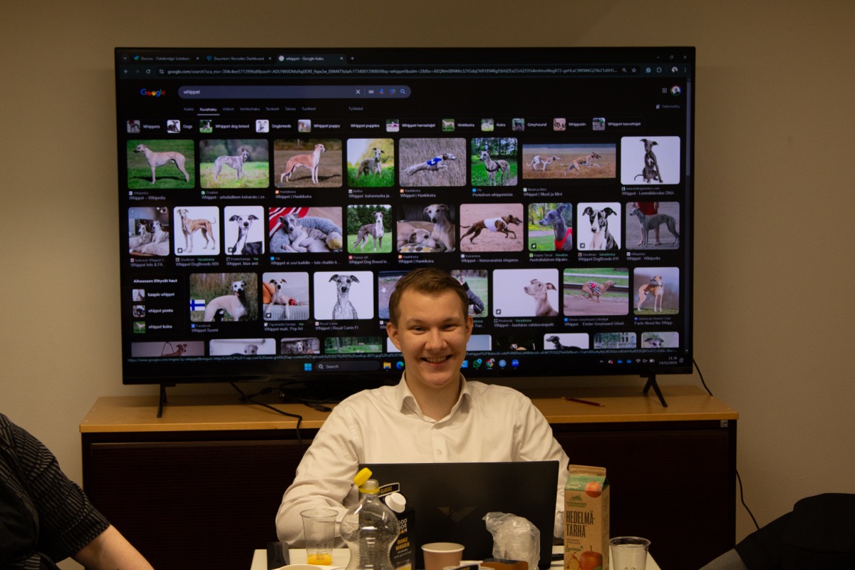 Septimuksen tiimi työssä